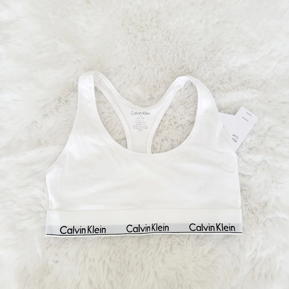 💖CALVIN KLEIN BRAND NEW UNLINED BRALETTE SIZE XL